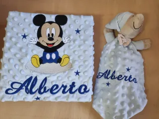 Manta y Doudou Personalizado  