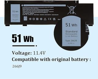 Batteria BLESYS 266J9 Dell G3 15 3590 Inspiron 14
