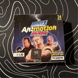 WWE Smackdown Animotion Raw 
Caja de 24 Sobres