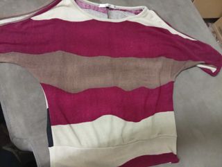 Camiseta rayas elegante mujer