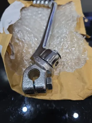 Pedal Arranque Moto 13mm Cromado