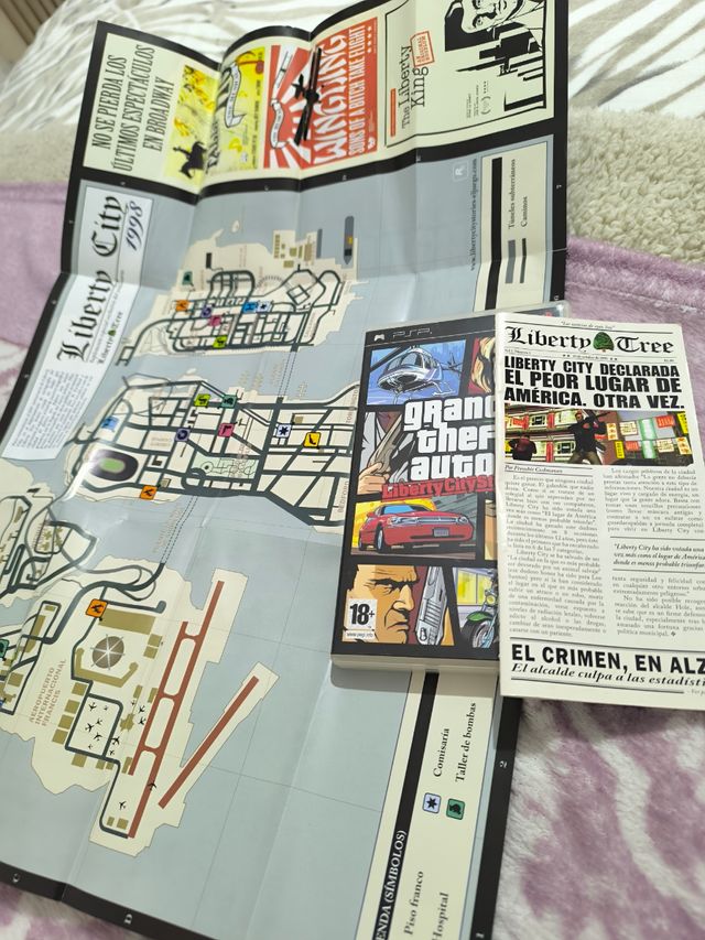 Caja (vacia) Grand Theft Auto: Liberty City Storie