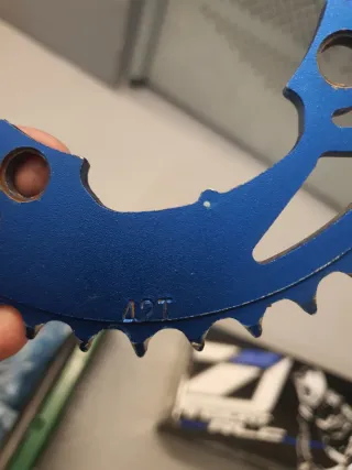 Plato BMX Race Insight Azul 42t