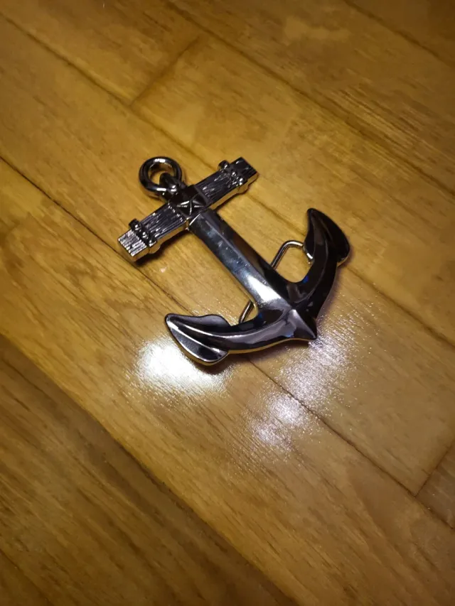 Hebilla de cinturón con diseño de ancla