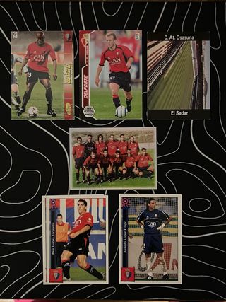 Pack cromos CA Osasuna