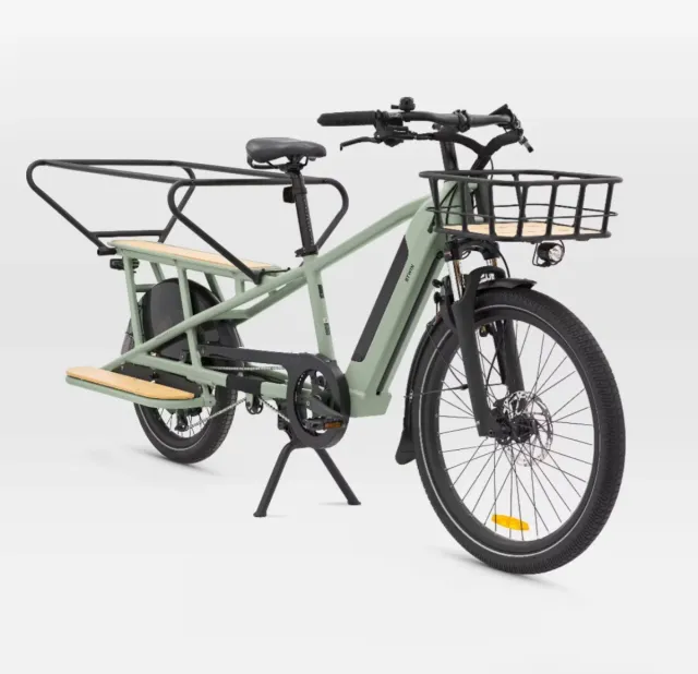 Bicicleta Eléctrica Longtail Cargobike