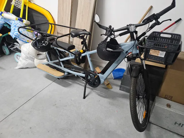 Bicicleta Eléctrica Longtail Cargobike