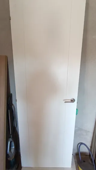 Puerta de interior blanca