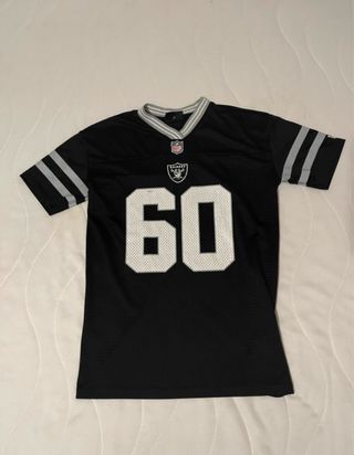 Camiseta NFL Raiders #60 New Era Negra