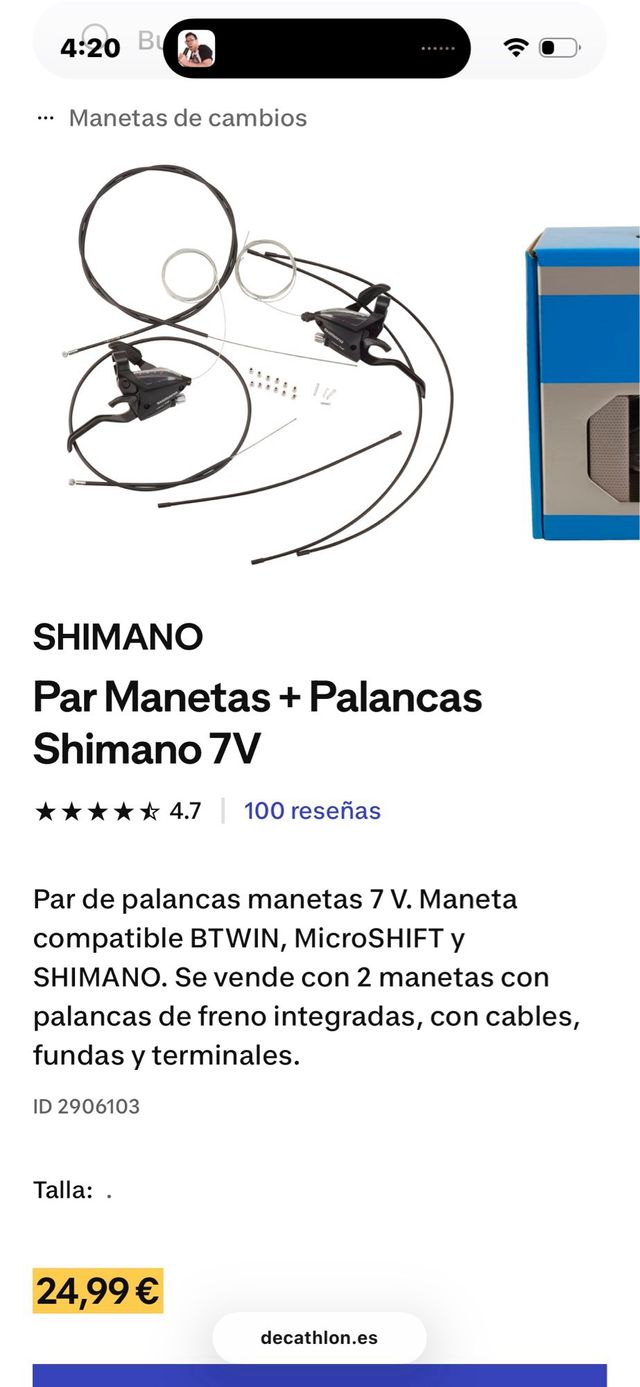 Bicicleta Rockrider Mejorada