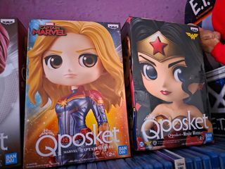 Muñecas Qposket Marvel y DC Originales