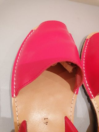 Menorquinas Piel Talla 40