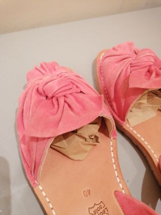 Menorquinas Piel Talla 40