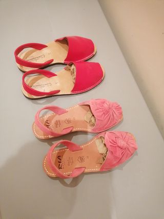 Menorquinas Piel Talla 40