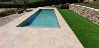 Piscina de obra a medida
