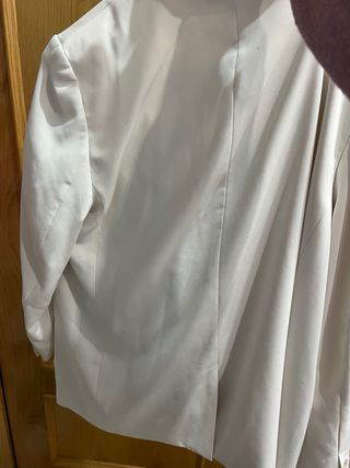 Americana H&M Blanca Talla XL