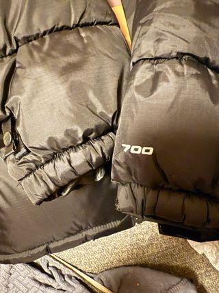 The North Face plumífero negro talla M
