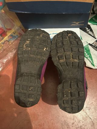 Botas Quechua Moradas Talla 34