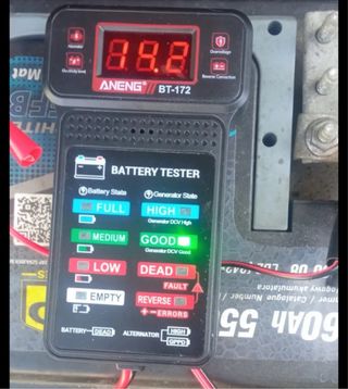 Probador Batería Coche 12V ANENG BT-172