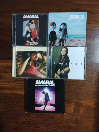 Pack Amaral 7 CDs y 3 DVDs