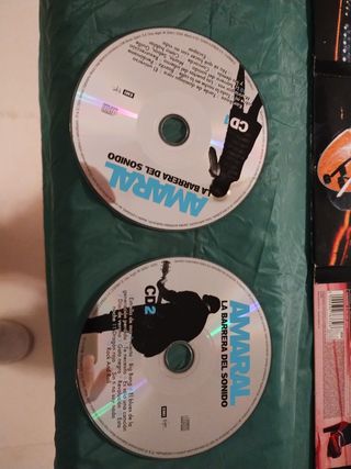 Pack Amaral 7 CDs y 3 DVDs