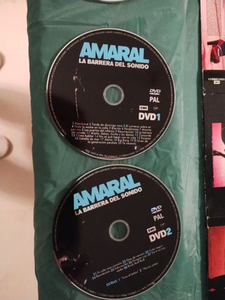 Pack Amaral 7 CDs y 3 DVDs