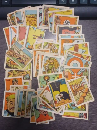 Lote 100 cromos cultura sin pegar
