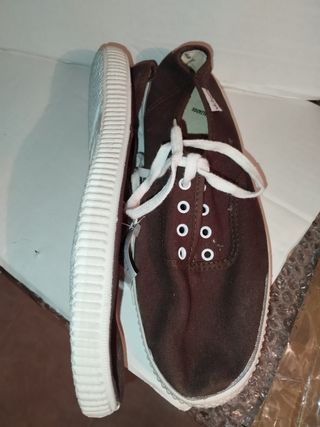 Bambas Victoria Marrones Cordones varias tallas