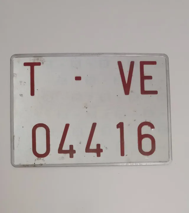 Matrícula Vehículo Agrícola