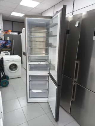 Nevera combi plateada Samsung garantía + entrega 