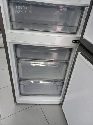 Nevera combi plateada Samsung garantía + entrega 