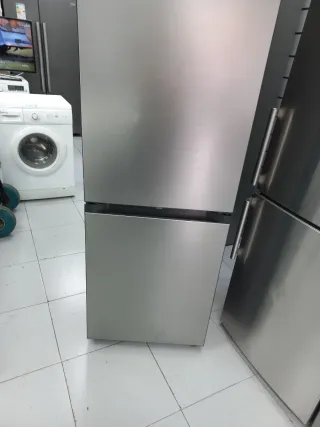 Nevera combi plateada Samsung garantía + entrega 