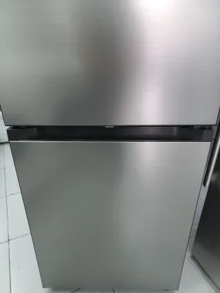 Nevera combi plateada Samsung garantía + entrega 