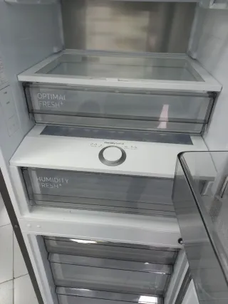 Nevera combi plateada Samsung garantía + entrega 