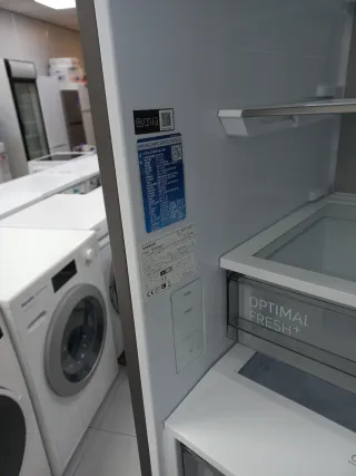 Nevera combi plateada Samsung garantía + entrega 