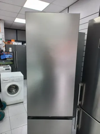 Nevera combi plateada Samsung garantía + entrega 