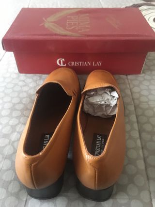 Zapatos Cristian Lay Piel Marrón