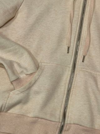 Sudadera con capucha y cremallera mujer