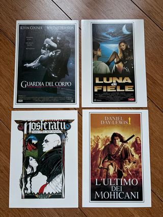 Lotto 12 cartoline film cinema