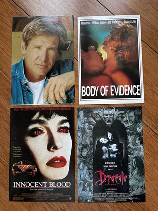 Lotto 12 cartoline film cinema