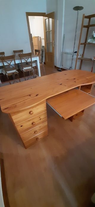 Escritorio madera 4 cajones estilo Provenzal