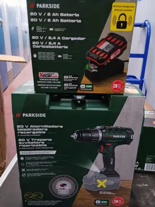 Parkside Taladradora Atornilladora 20V
