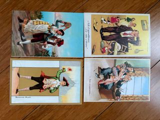 Lotto 14 cartoline d'epoca