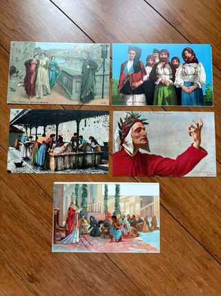 Lotto 14 cartoline d'epoca