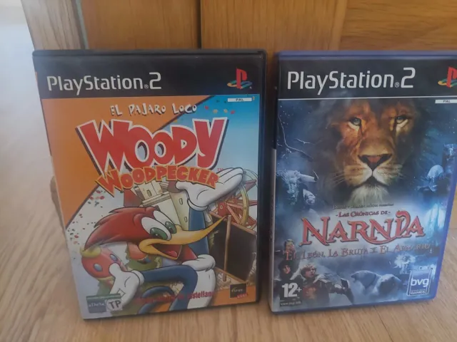 PlayStation 2 Woody Woodpecker y Narnia