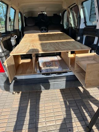 Mueble Camper con mesa Furgoneta Partner Berlingo 