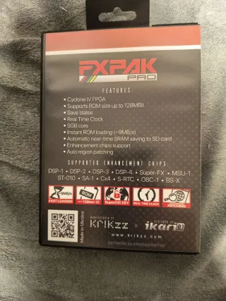 FXPAK PRO Everdrive Super Nintendo SNES