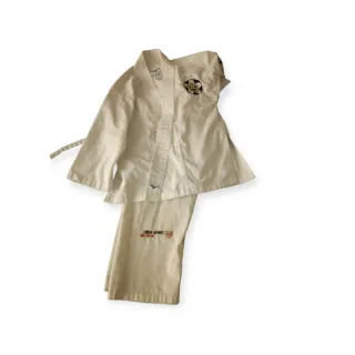 Kimono Jiu Jitsu Mizuno Blanco talla 110cm 