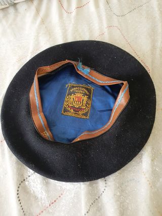 Boina TRAV Negra Azul