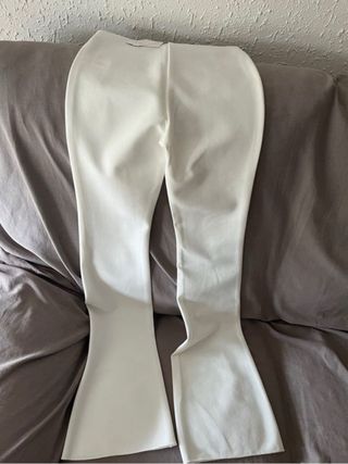 Pantalón y top blanco Zara talla M (talla menos)
